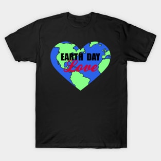 Earth day love T-Shirt